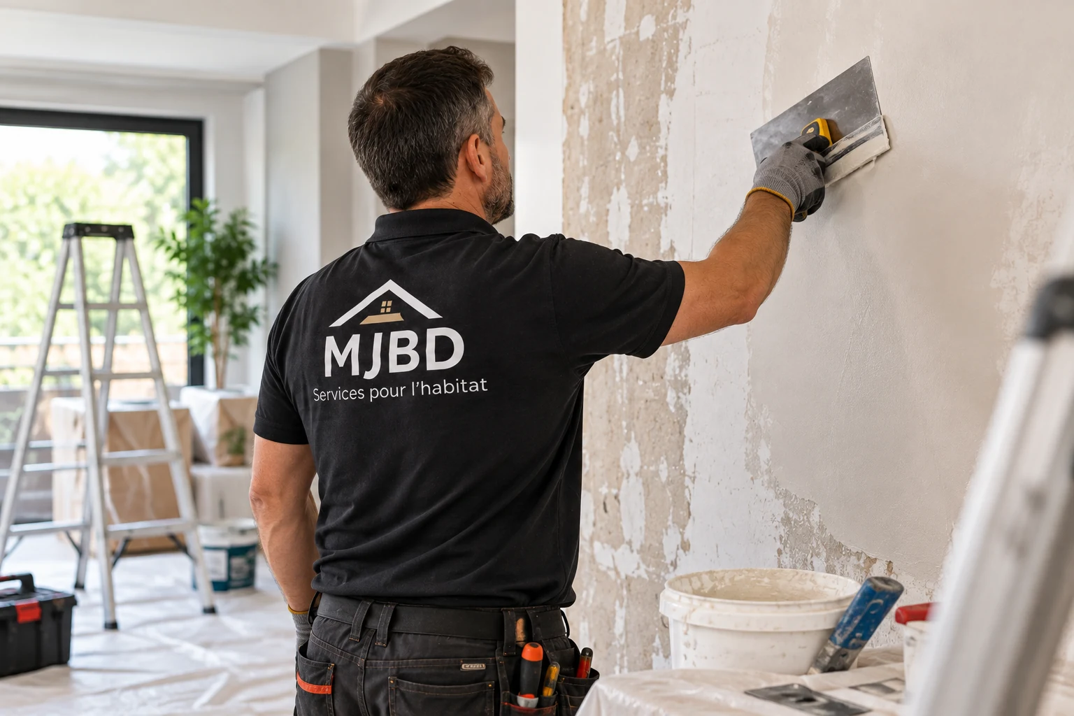 Travaux de rénovation et modernisation intérieure réalisés par MJBD